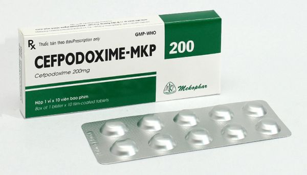 Thuốc Cefpodoxime - Điều trị bệnh nhiễm khuẩn