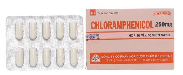 Thuốc Chloramphenicol - Điều trị nhiễm khuẩn mắt