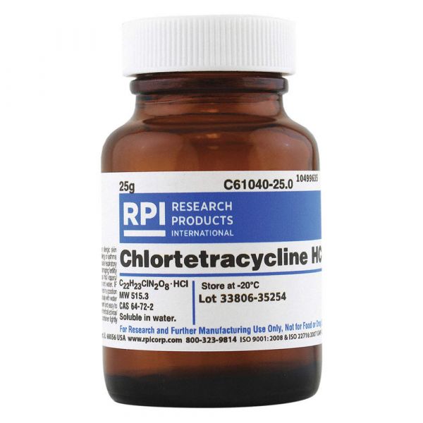 Thuốc Chlortetracycline - Tác dụng tổng hợp protein