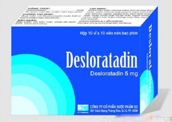 Thuốc Desloratadine - Giảm các triệu chứng dị ứng