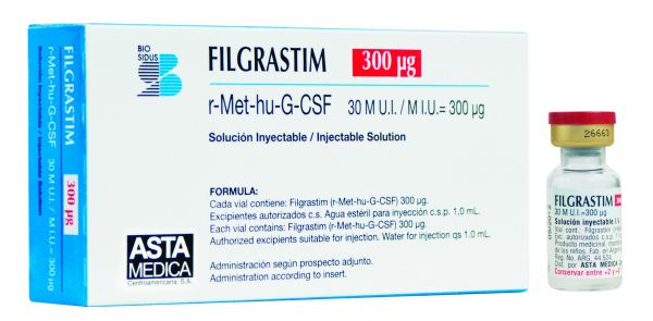 Thuốc Filgrastim - Tác dụng tạo bạch cầu
