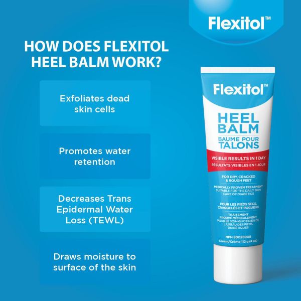 Thuốc Flexitol® Diabetic Foot Balm - Điều trị da chân nứt nẻ, khô ráp