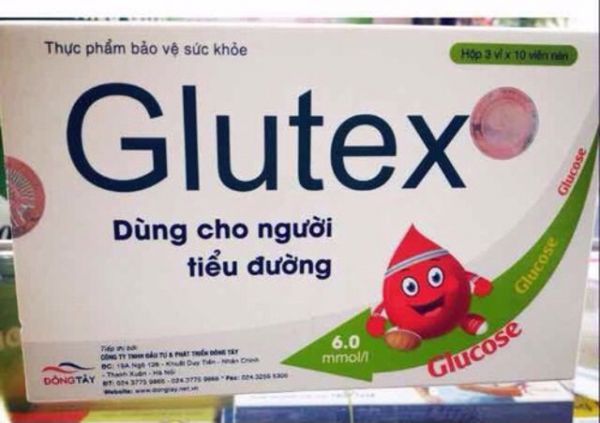 Thuốc Glutex - Hỗ trợ giảm và ổn định đường huyết
