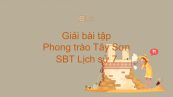 Giải bài tập SBT Lịch Sử 7 Bài 25: Phong trào Tây Sơn