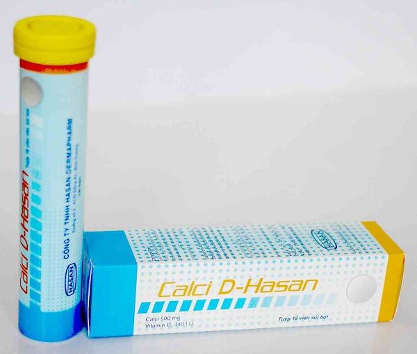 Thuốc Calci D-HASAN® 600/400 - Điều trị loãng xương, nhuyễn xương
