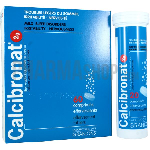 Thuốc Calcibronat® - Điều trị mất ngủ nhẹ, khó chịu và hay lo lắng