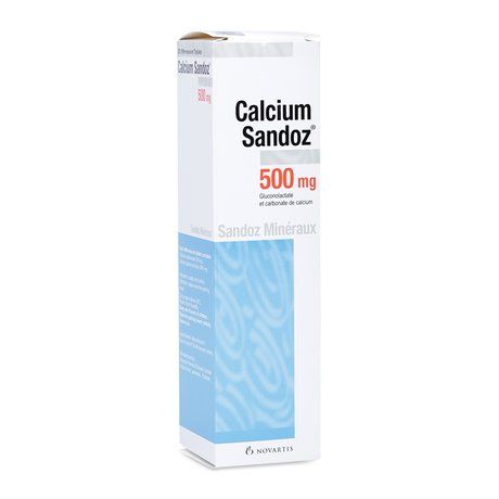 Thuốc Calcium Sandoz 500® - Điều thị thiếu canxi