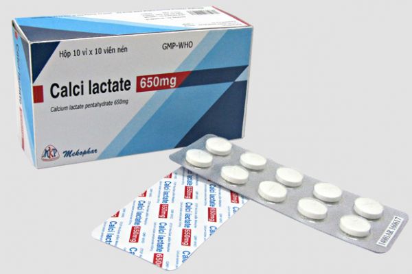 Thuốc Canxi lactate - Điều trị lượng canxi huyết thấp