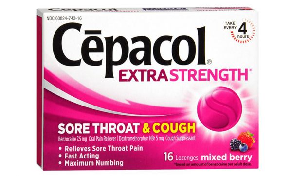 Thuốc Cepacol® - Giảm sưng, đau miệng