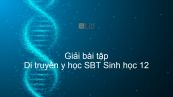 Giải SBT Sinh 12 Bài 21: Di truyền y học