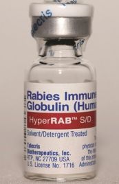 Thuốc Globulin miễn dịch kháng dại  - Ngăn ngừa nhiễm trùng do virus dại