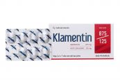 Thuốc Klamentin 875/125 - Điều trị các bệnh nhiễm khuẩn