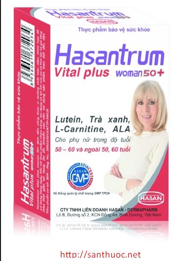 Hasantrum Vital Plus Woman 50+® - Thực phẩm chức năng