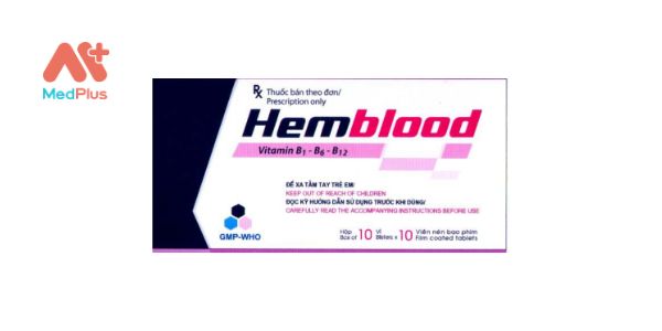 Thuốc Hemblood - Bổ sung vitamin nhóm B
