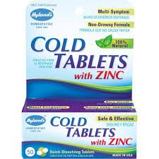 Thuốc Hyland’s® Cold Tablets with Zinc - Điều trị cảm lạnh