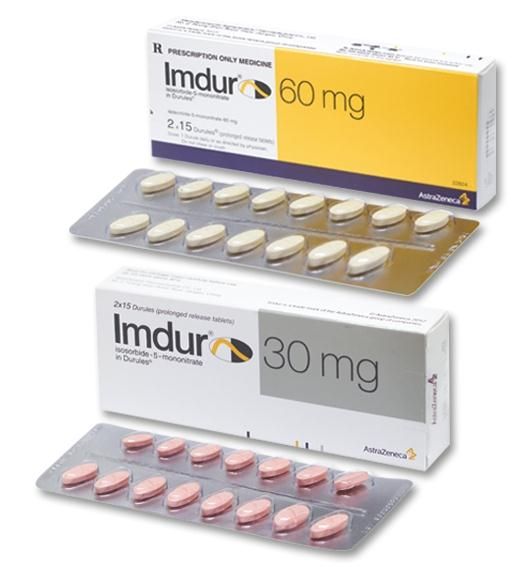 Thuốc Imdur - Phòng ngừa cơ đau thắt ngực