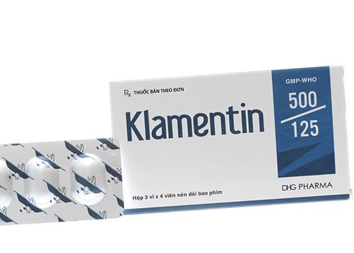 Thuốc Klamentin 500/125 - Điều trị các bệnh nhiễm khuẩn