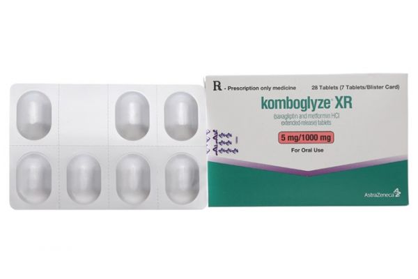 Thuốc Komboglyze XR -  Điều trị hỗ trợ cho chế độ ăn kiêng