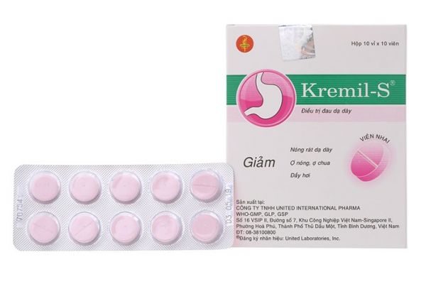 Thuốc Kremil S® - Điều trị loét dạ dày, tá tràng