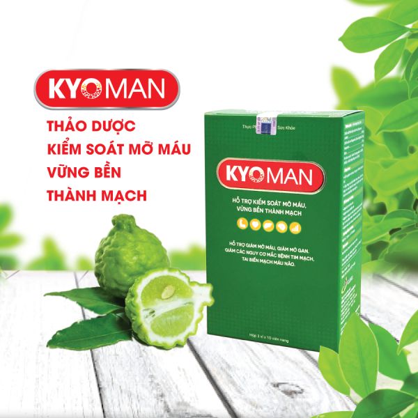 Thuốc Kyoman - Hỗ trợ kiểm soát mỡ máu