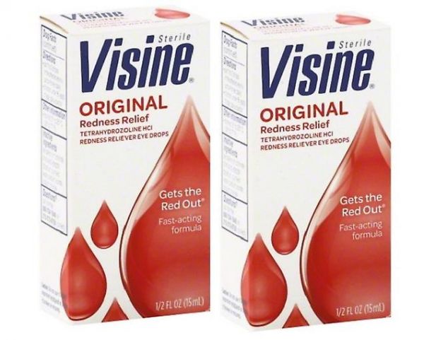 Thuốc Visine® Original Redness Relief - Điều trị đỏ mắt