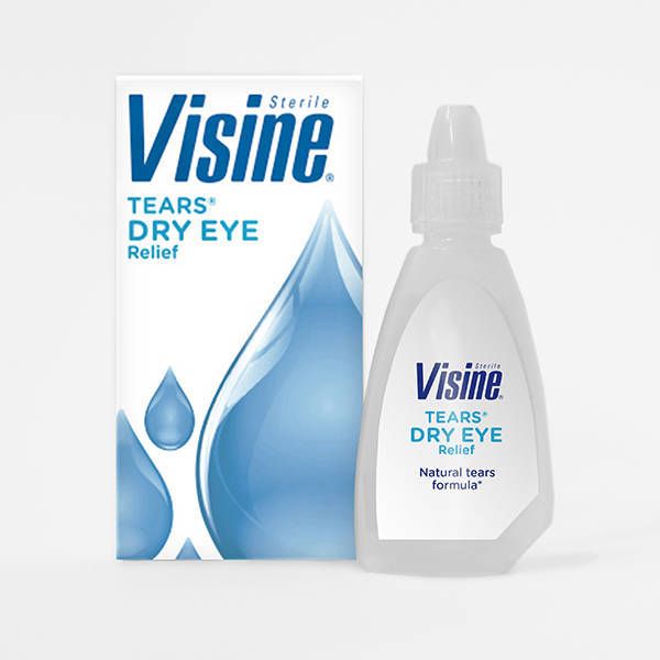 Thuốc Visine® Tears - Hỗ trợ giữ ẩm mắt, bảo vệ mắt khỏi bị thương tổn