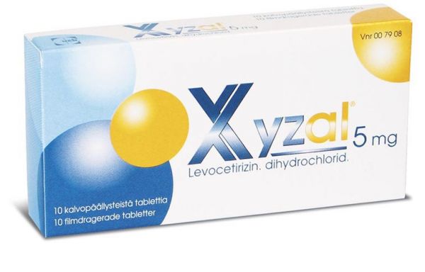 Thuốc Xyzal® - Điều trị triệu viêm mũi dị ứng theo mùa, viêm mũi dị ứng quanh năm