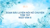 Soạn bài Luyện nói kể chuyện Ngữ văn 6 tóm tắt