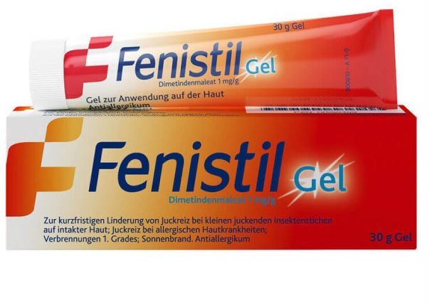 Thuốc Fenistil Gel® - Trị ngứa da do côn trùng cắn