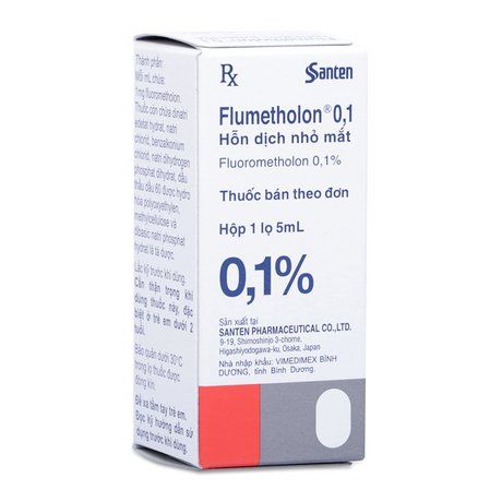 Thuốc Flumetholon® - Điều trị viêm phía ngoài mắt