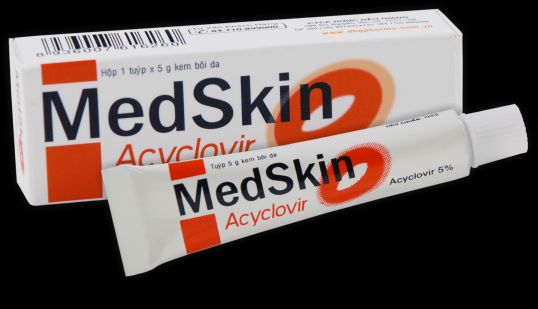 Thuốc Medskin Acyclovir - Điều trị viêm nhiễm da