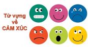 Từ vựng tiếng Anh chủ đề cảm xúc