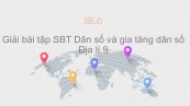 Giải bài tập SBT Địa lí 9 Bài 2: Dân số và gia tăng dân số