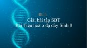 Giải bài tập SBT Sinh học 8 Bài 27: Tiêu hóa ở dạ dày