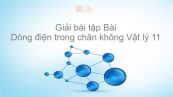Giải bài tập SGK Vật lý 11 Bài 16: Dòng điện trong chân không
