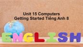 Unit 15 lớp 8: Computers-Getting Started