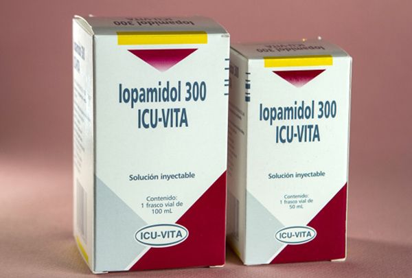 Thuốc Iopamidol - Dùng trong chụp CT hay các xét nghiệm phóng xạ