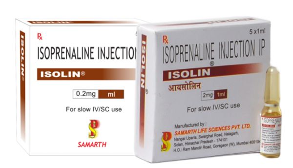 Thuốc Isoprenaline - Điều trị một số vấn đề về tim