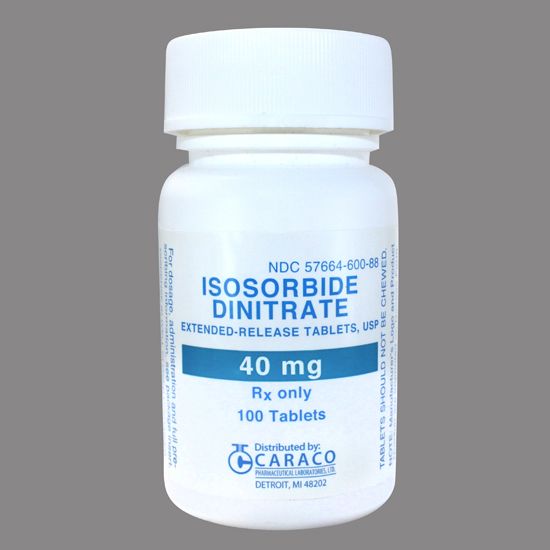 Thuốc Isosorbide dinitrate - Ngăn chặn cơn đau ngực