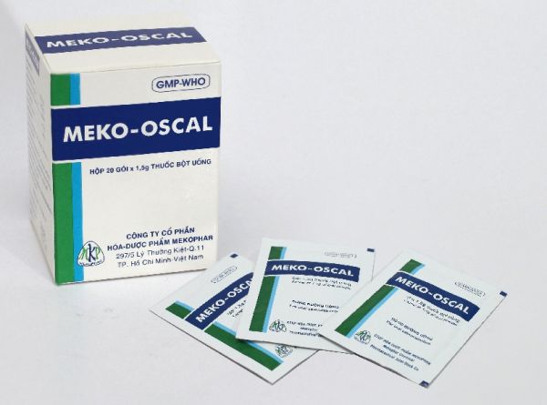 Thuốc Meko – Oscal® - Tác dụng bổ sung canxi