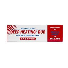 Thuốc Mentholatum deep heat® rub - Tác dụng giảm đau cơ, dây thần kinh tọa