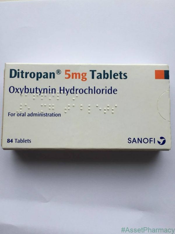 Thuốc Oxybutynin - Điều trị chứng bàng quang tăng hoạt