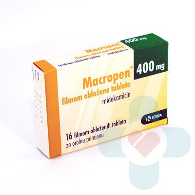 Thuốc Midecamycin - Điều trị bệnh viêm phế quản