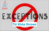 Từ khóa throws trong Java
