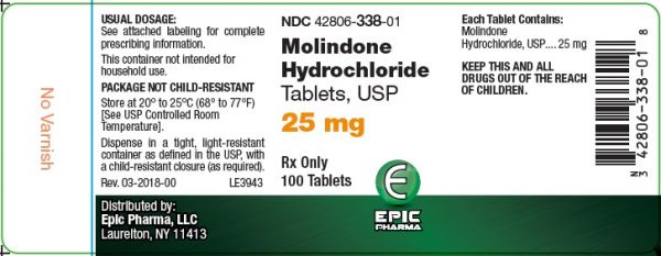 Thuốc Molindone - Điều trị chứng tâm thần phân liệt