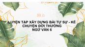 Luyện tập xây dựng bài tự sự - Kể chuyện đời thường Ngữ văn 6