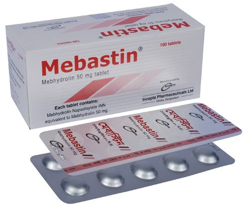 Thuốc Mebhydrolin - Chống dị ứng