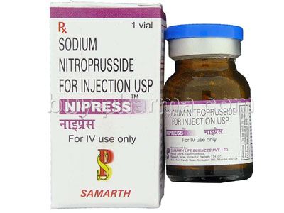 Thuốc Natri nitroprusside - Điều trị chứng suy tim và chứng tăng huyết áp