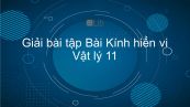 Giải bài tập SGK Vật lý 11 Bài 33: Kính hiển vi