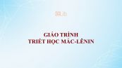 Giáo trình Triết học Mác-Lênin